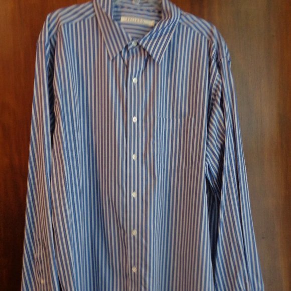 Men's Button Down Long Sleeve Shirt - Picture 1 of 7